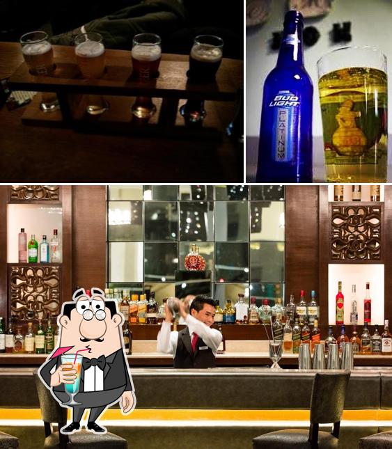 Order a drink from the menu
