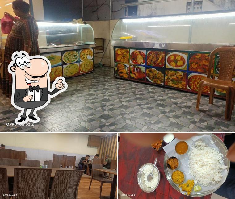 Among different things one can find interior and food at Punjabi Dhaba