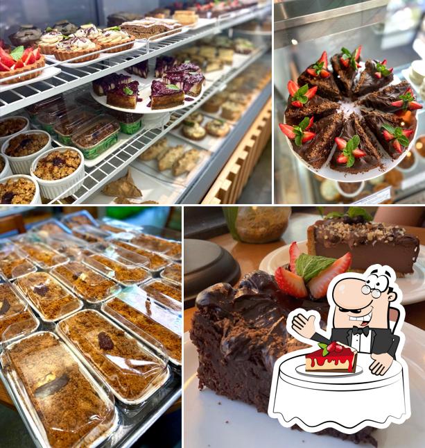 Growfit Itapema serve uma gama de pratos doces