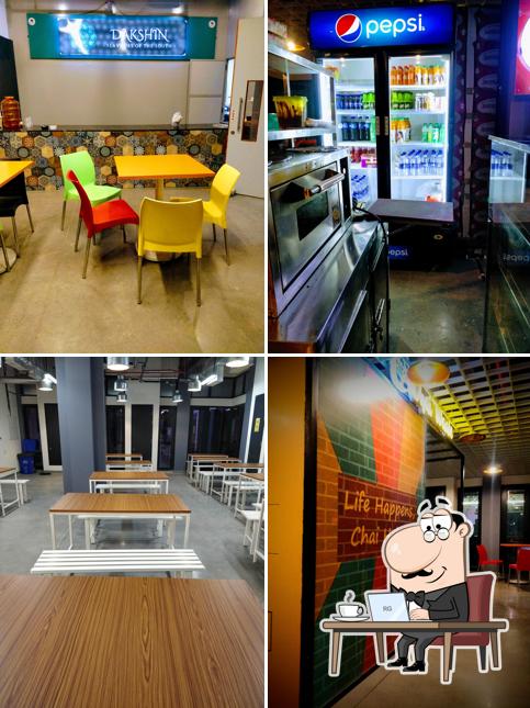 The interior of ISTHARA MULTIBRAND DINER IITHyderabad