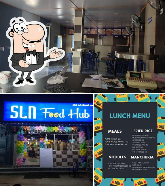 Here's a picture of SLN Food Hub