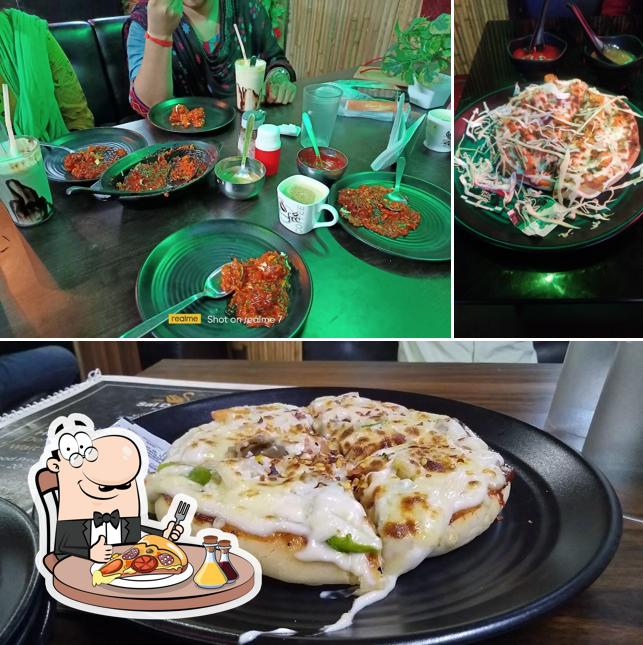 Order pizza at Sai Darbaar