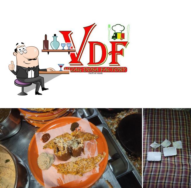 The interior of Vizag Dosa Factory