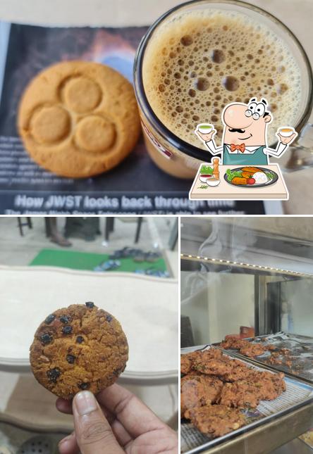 This is the picture depicting food and beverage at Tea Time