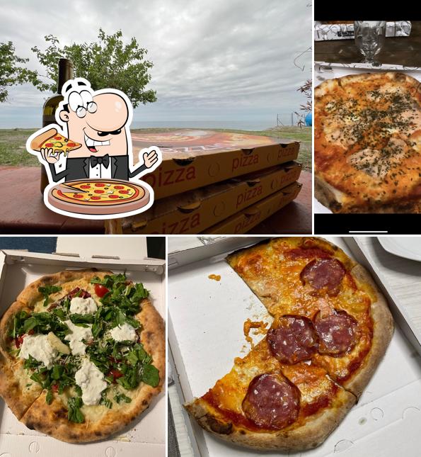 A Pizzeria Grano Mascali, puoi prenderti una bella pizza