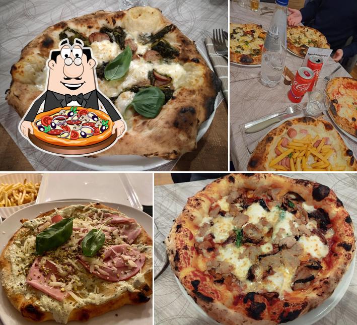 Scegli tra le molte varianti di pizza