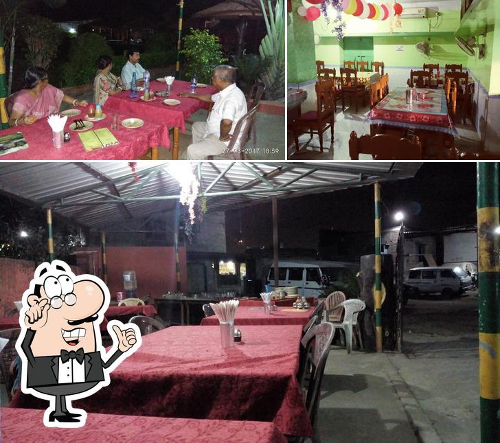 The interior of Adhikary Garden & Family Restaurant