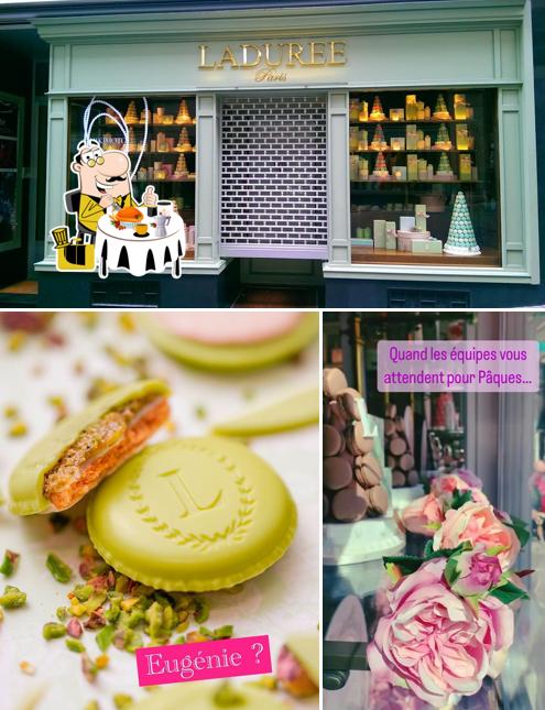 La cibo e esterno del ristorante