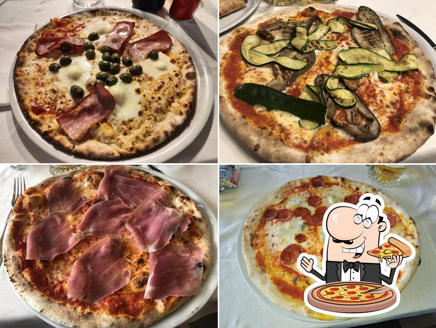 A Ristorante Al Capolinea, puoi provare una bella pizza