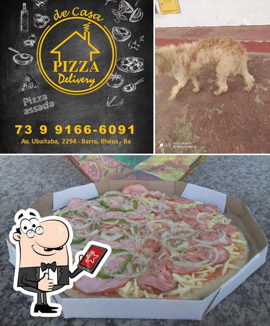Look at the pic of Pizza da Barra