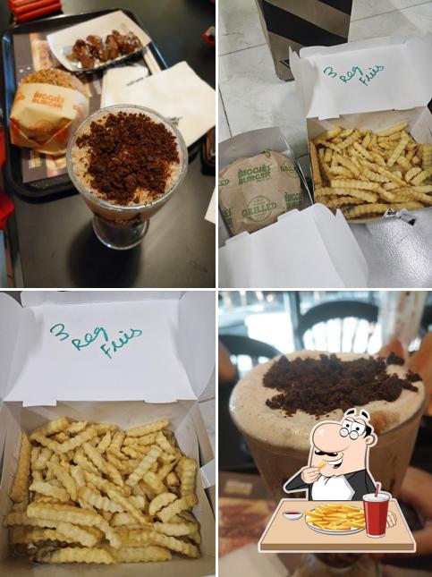 French fries at Biggies Burger: Madurai