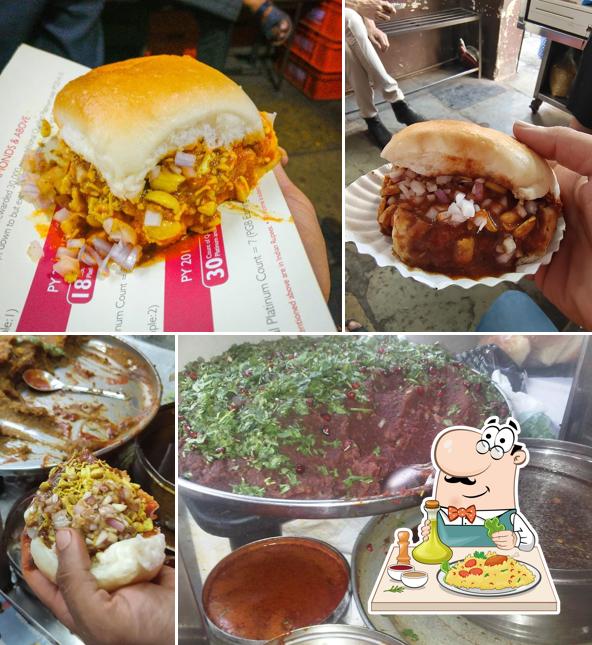 Pulled pork sandwich at K. Lal Dabeli
