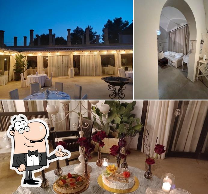 Gli interni di Masseria Cucuruzza