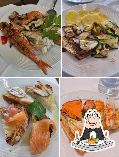 Cibo al Osteria del corso
