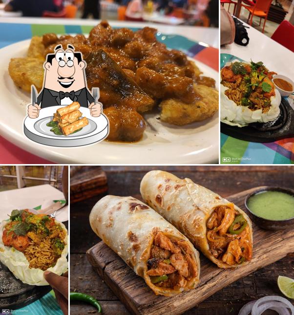 Spring rolls at Street Foods By Punjab Grill Anna Nagar West