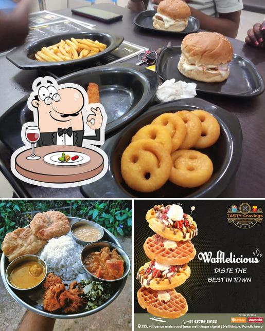 Food at Tasty cravings restaurant