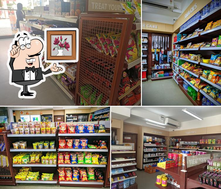 The interior of Shell Fuel Station