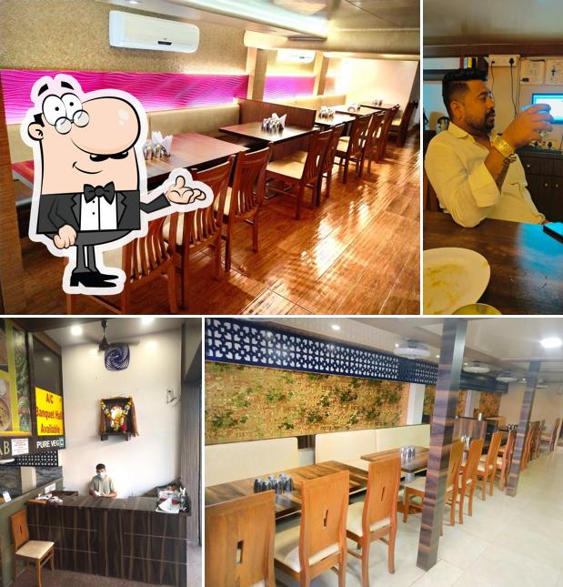 The interior of Sind Punjab Family Restaurant and Bar