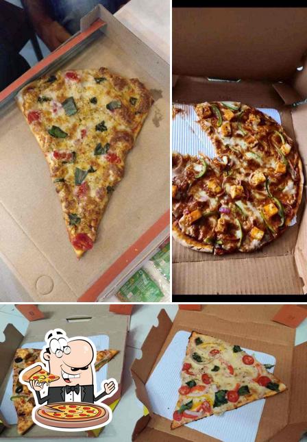 Try out various types of pizza