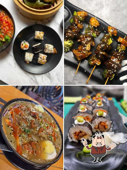 Food at The Sushi Factory
