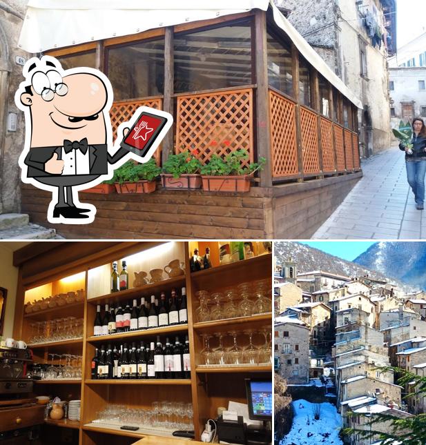 Puoi goderti l'aria fresca da seduto all'esterno di Trattoria Il Vecchio Mulino