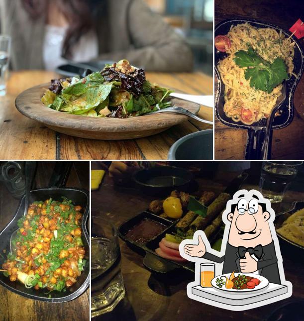 Food at Nowhere Terrace BrewPub Cafe