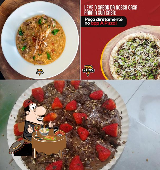 Comida em A Pizza