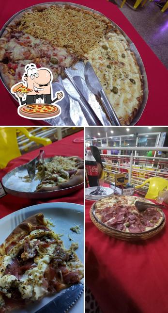 Experimente diversos estilos de pizza