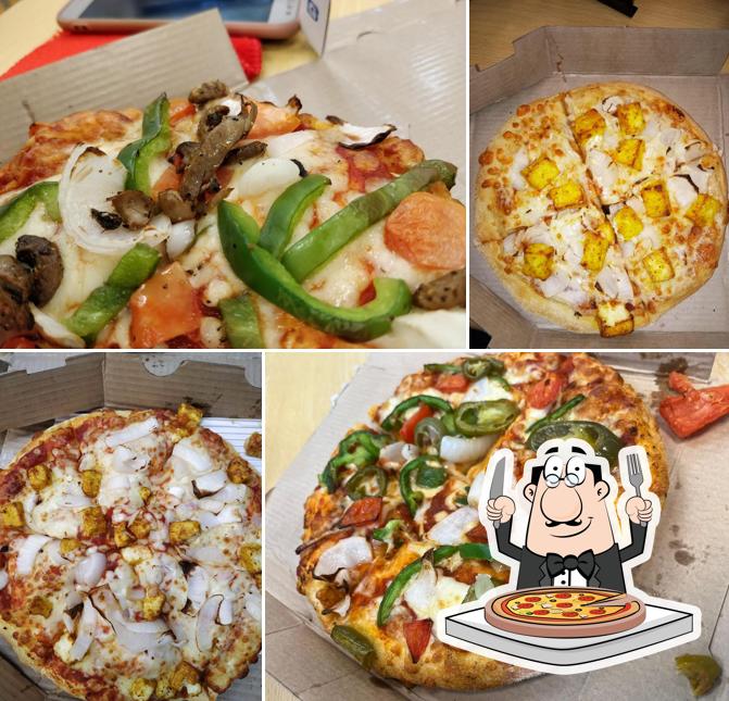 Try out various kinds of pizza