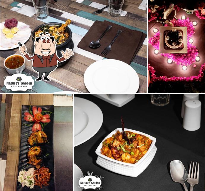 Food at Nature's Garden Restaurant