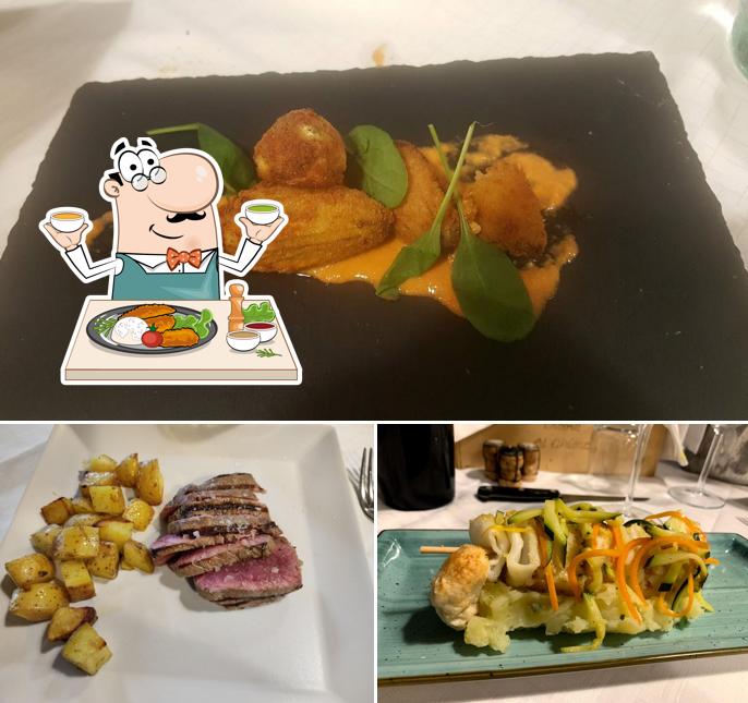 Platti al Osteria al chiosco
