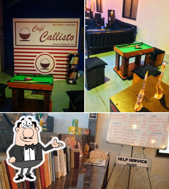 Check out how Cafe Callisto looks inside