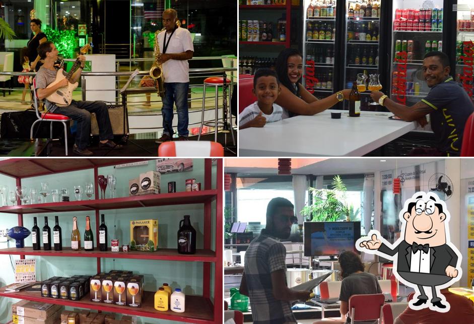 O interior do Gringo Burgers Delivery