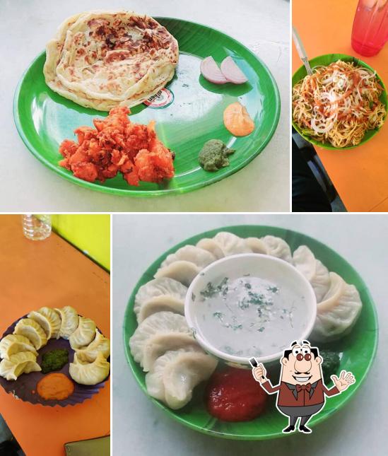 Food at Kanha Fast Food