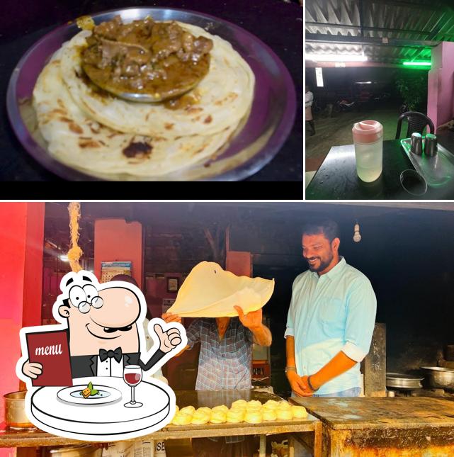 Food at Moideen Ikkas Chayakkada