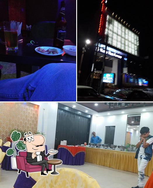 The interior of Motel Blue Sapphire