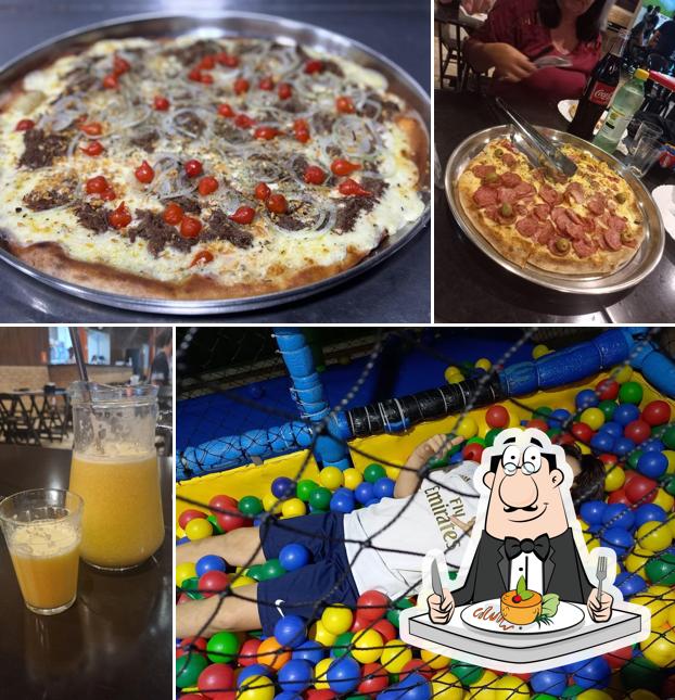 Platos en Pizz Up pizzaria