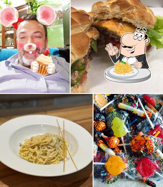 Spaghetti alla carbonara al Pizzeria Da Sara