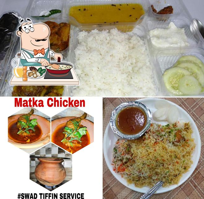 Fried rice at Swad Tiffin Service