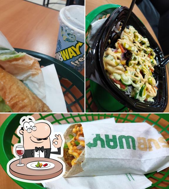 Food at Subway Patel Nagar