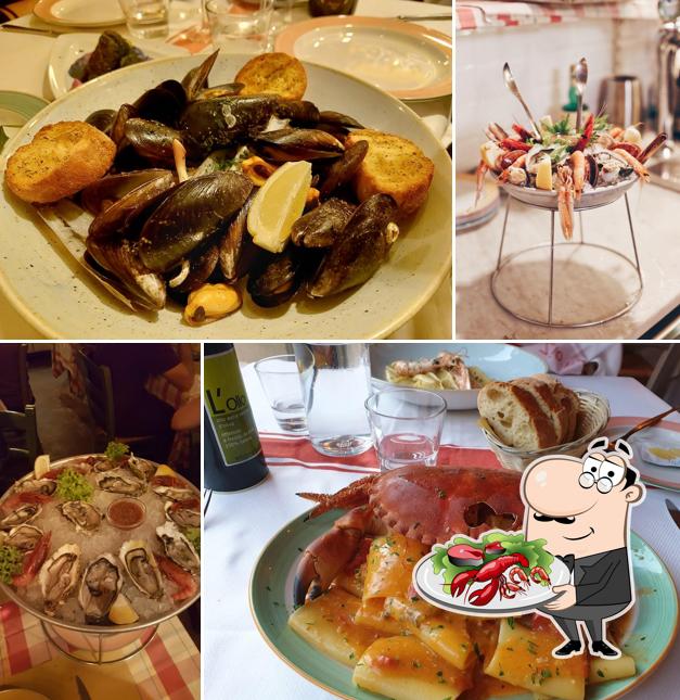 Scegli tra i molti piatti di mare offerti a Zio Pesce
