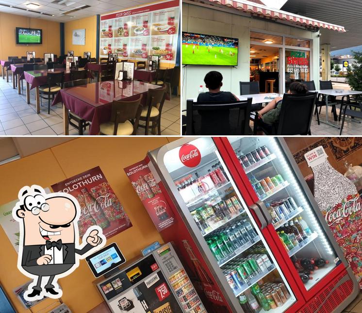 Siediti a un tavolo di pizzaswiss