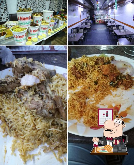 Pick meat dishes at Sri Anjaneya Restaurants