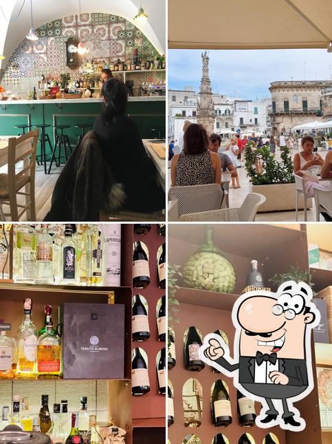 Gli interni di Osteria Ostuni Bistrot