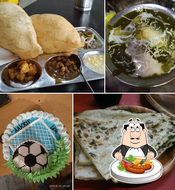 Meals at Vaishno Punjabi Dhaba