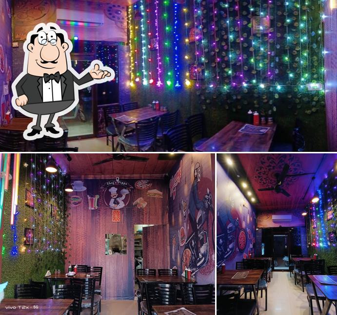 Check out how Chef's Pizza looks inside