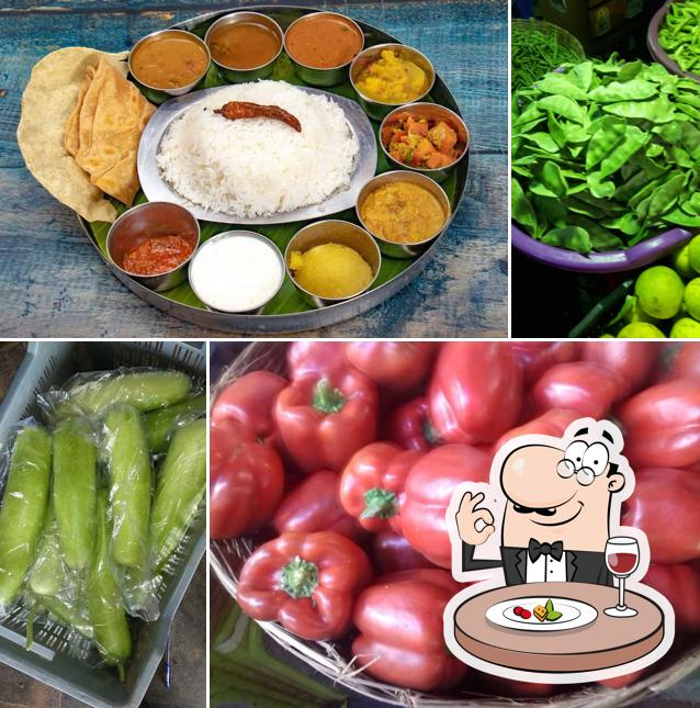 Meals at Hot Chips Veg Restaurant