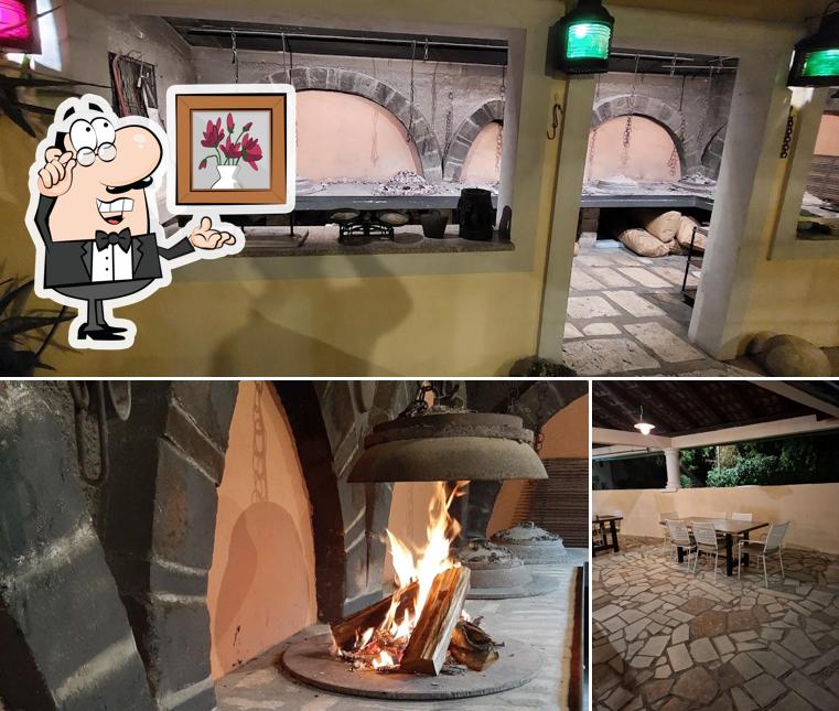 Gli interni di Obiteljski restoran Konoba Toni Skradin