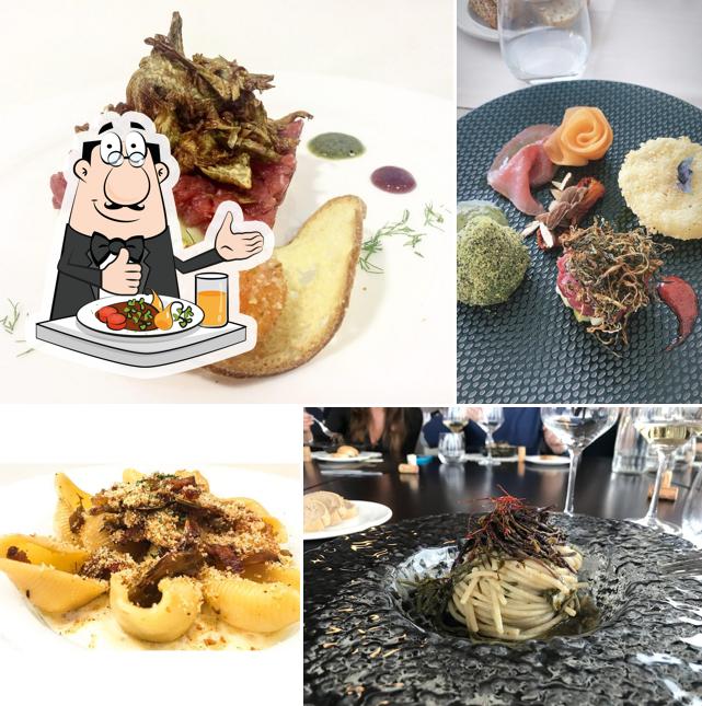 Cibo al Ristorante La Fucina di Vulcano