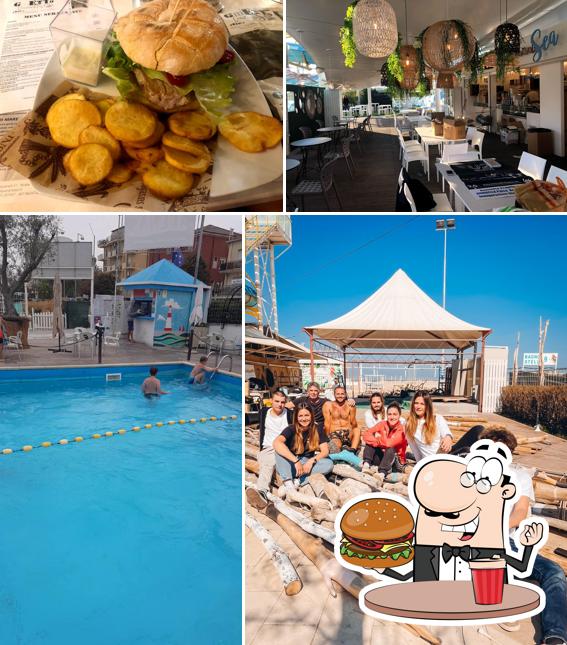 Gli hamburger di Lazy Club Rimini - Ristorante di Pesce potranno soddisfare molti gusti diversi